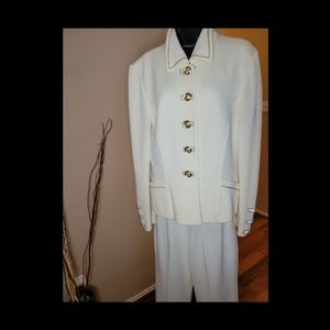 St. Johns collection knit pants set vintage